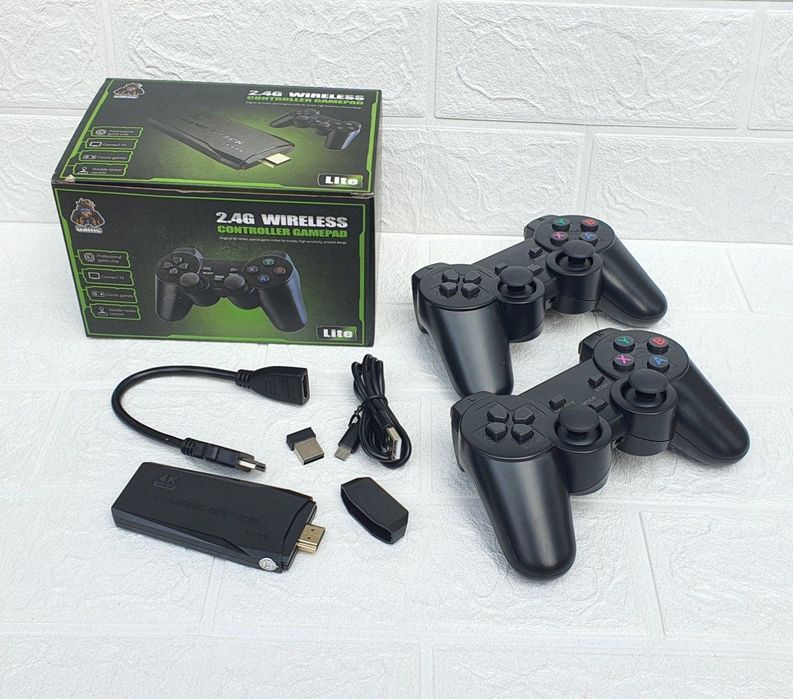 Беспроводная игровая консоль. Retro Game Stick Lite M8 64 Gb для телев