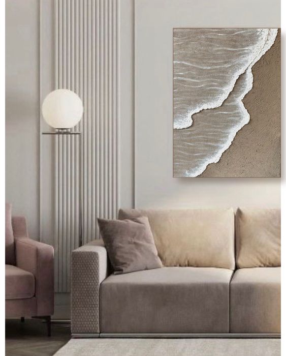 Интерьерная картина Фактурное Море 60х90 см в наличии