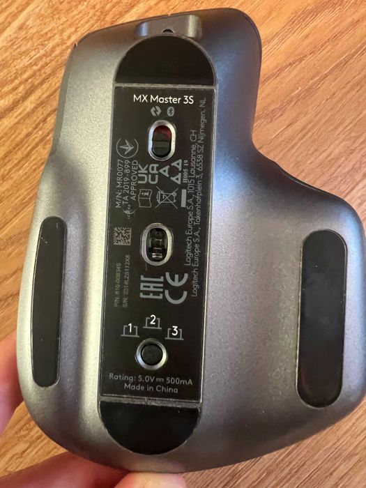 Logitech MX Master 3S Graphite - fără schimb