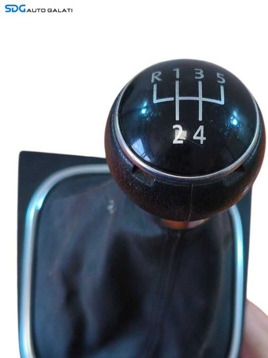 Nuca cu Manson Piele Cutie Viteze 5 Trepte Volkswagen Golf 5 2004 - 2008 [LR1655]