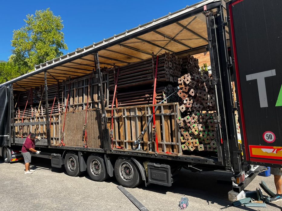 Popi metalici telescopici 3.6m UZATI import Italia