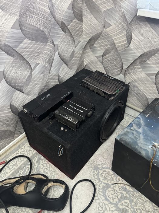 Сабвуфер Pride m12.15 с моноблок pride uno xl