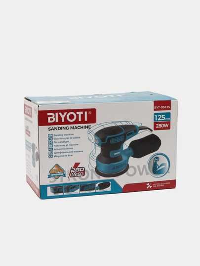 Виброшлифмашина эксцентриковая Biyoti BYT-OS125 (280 Вт, 125 мм)