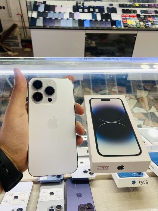 iPhone 14 Pro  128 gb silver ideal 85%