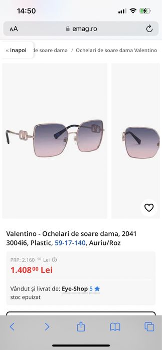 Vand ochelari de soare