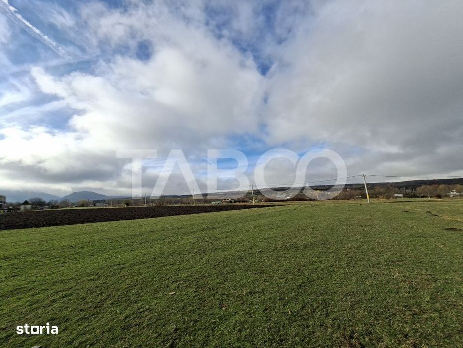 Teren intravilan de vanzare in Rasinari zona Calinis - 890 mp