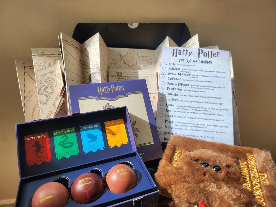 Магията оживява: тематична кутия Хари Потър