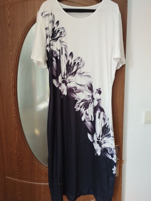 Rochie vara  midi inflorata