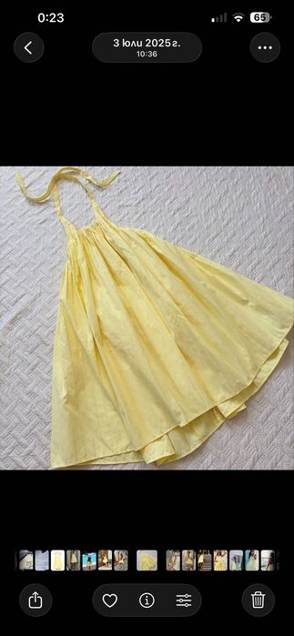 ZARA уникална рокля-гащеризон