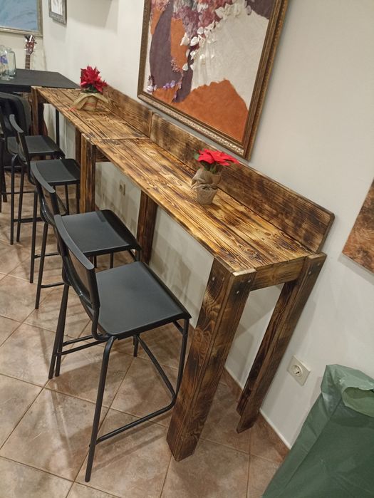 Маса и пейки от палети