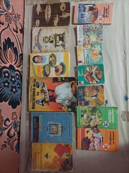 Lot 13 cărți bucate - Lot 10 almanahuri