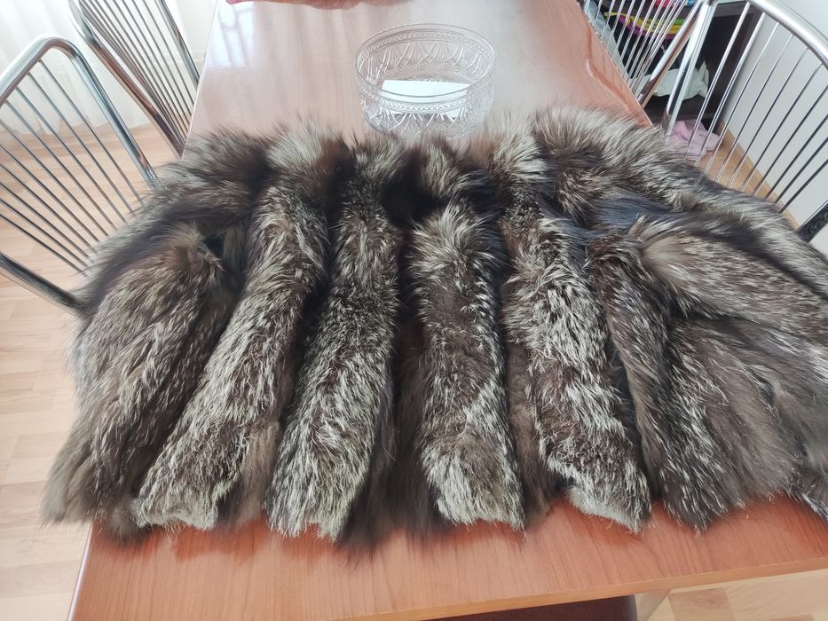 Vand haina blana vulpe argintie