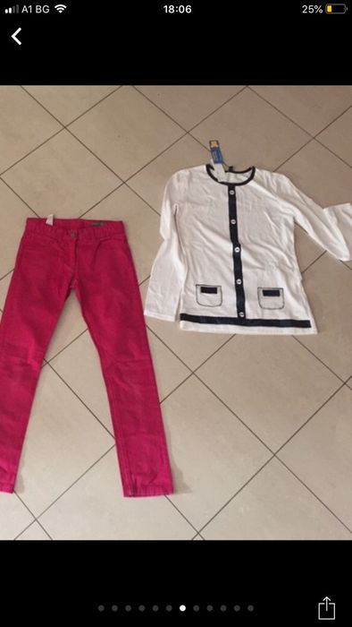 Бенетон/Benetton;Zara яке, панталони,дънки,риза,рокля,пола-140,146