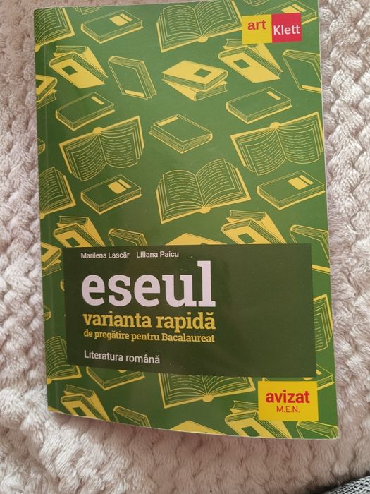Carte eseu bac română
