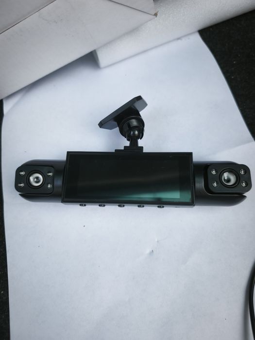 Cameră auto Dashcam 3 canale Podofo (Față + Interior + Spate) - Pachet complet