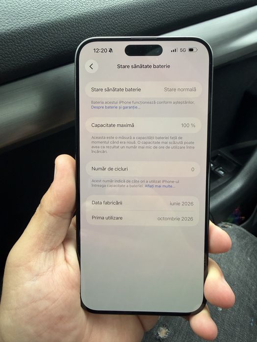 Iphone 15 pro max- nou nout