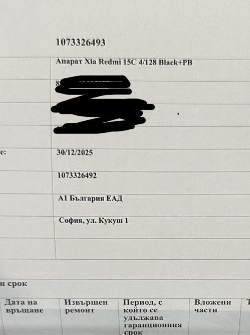 Xiaomi Redmi 15 5G 128GB 8GB RAM НЕРАЗПЕЧАТАН