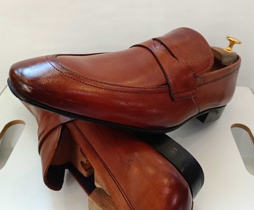 Pantofi loafer 42 42.5 premium Ted Baker London NOI piele naturala