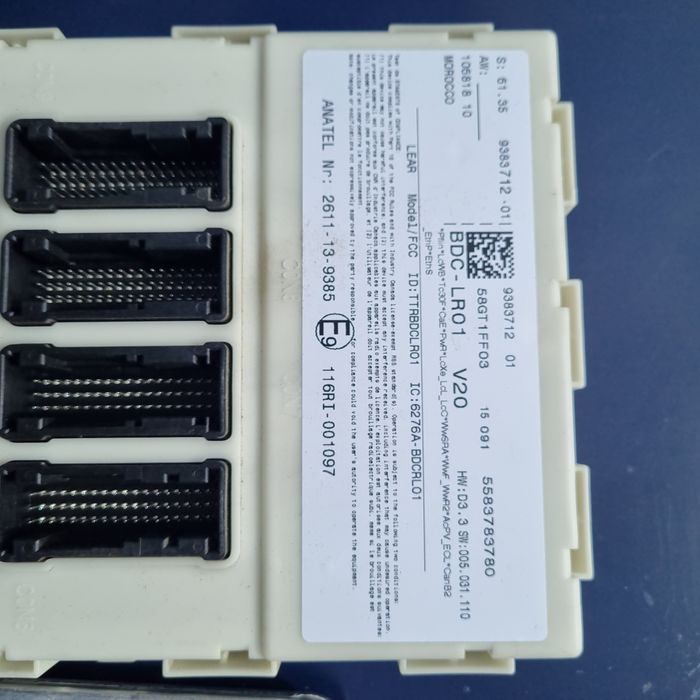 Kit de pornire BMW X6 f16  BMW x5 f15/ FEM ECU / calculator 9383712