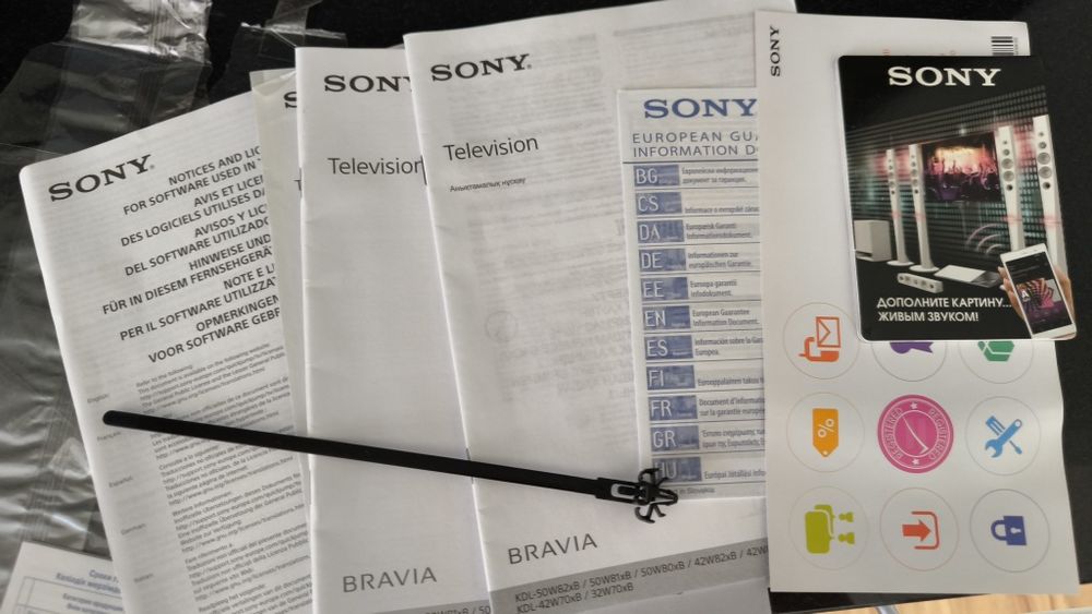 Телевизор Sony, диагональ 50