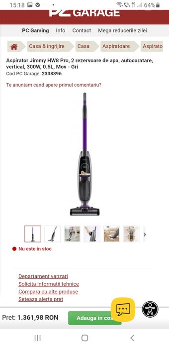 Aspirator vertical  HKOENIG +JIMMY ptr  piese