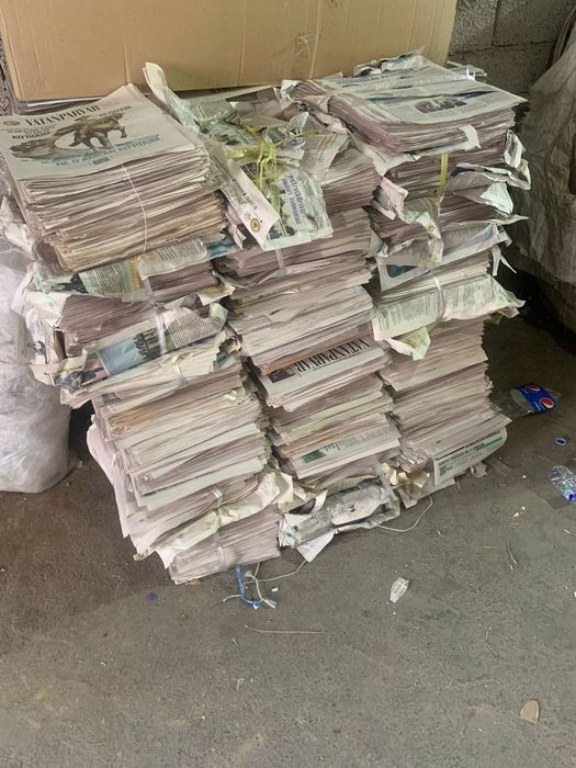 Salafan paket karton qog'oz maklatur oq qog'oz