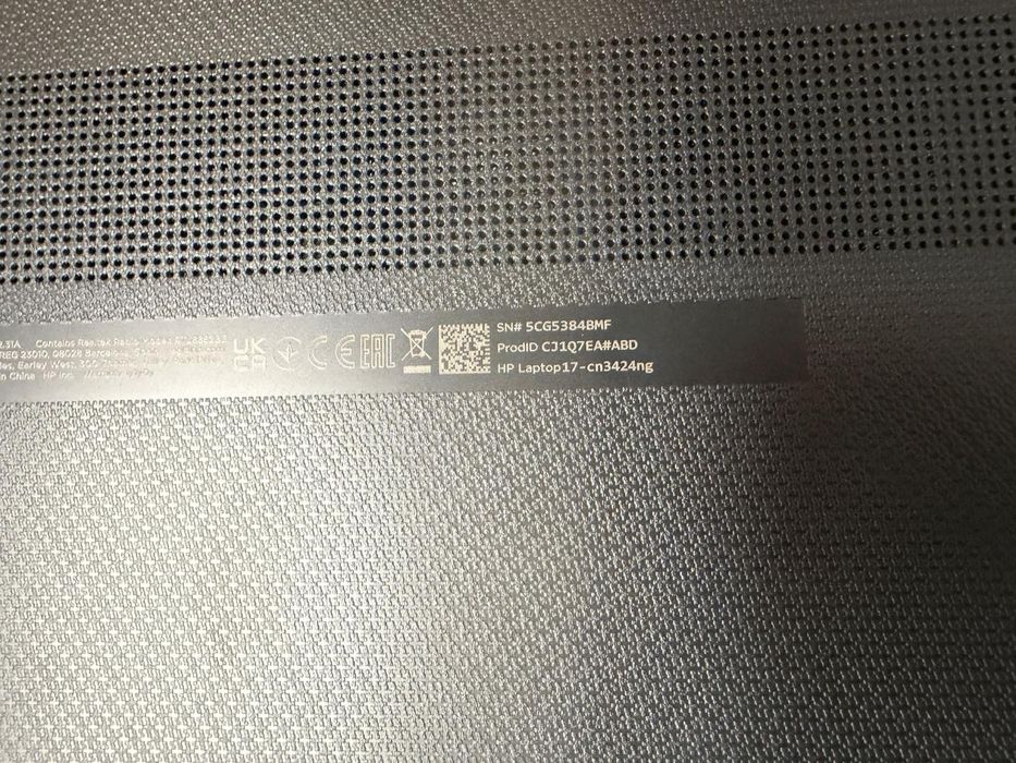 Laptop HP 17-CN342NG, Intel N200 -T-