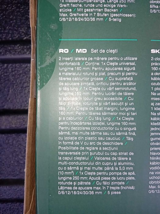 Set clești Parkside