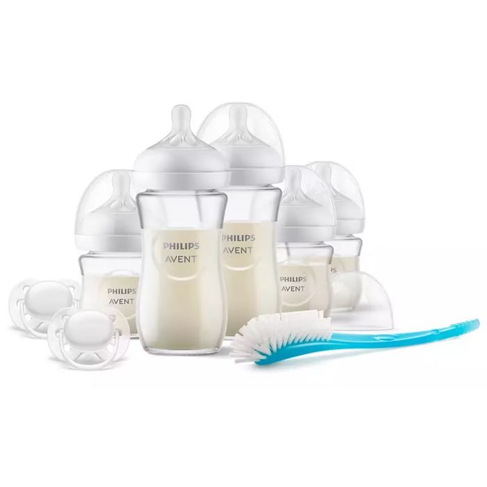 Philips Avent Помпа за кърма, Стъклени шишета