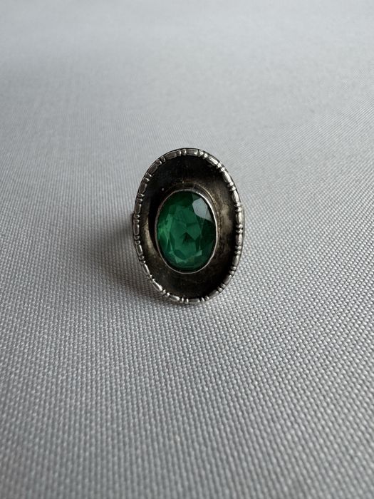 Inel din argint si cubic zirconia