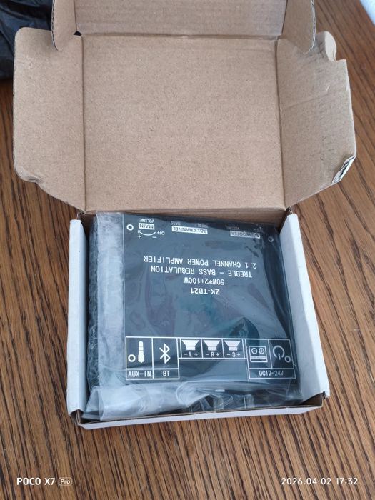 Усилитель zk-tb 21 с Bluetooth