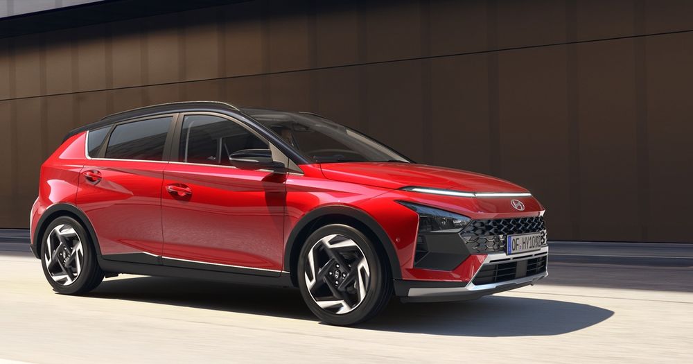 Передний бампер hyundai bayon