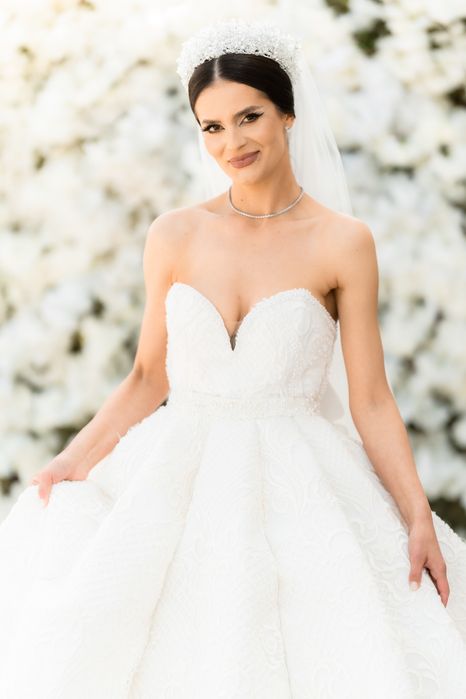 Rochie de mireasa, creație Alinka