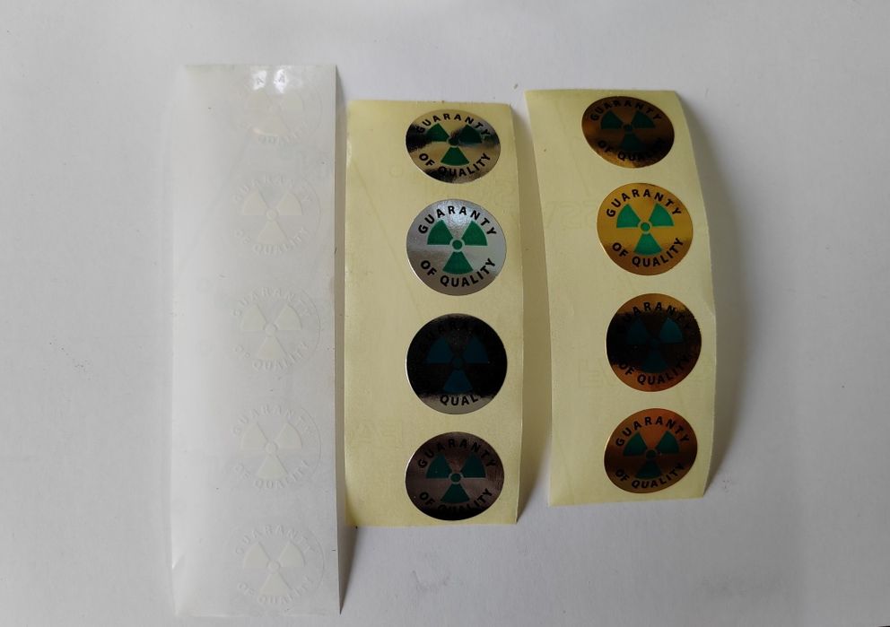 Наклейки стикеры круглые 20 мм.