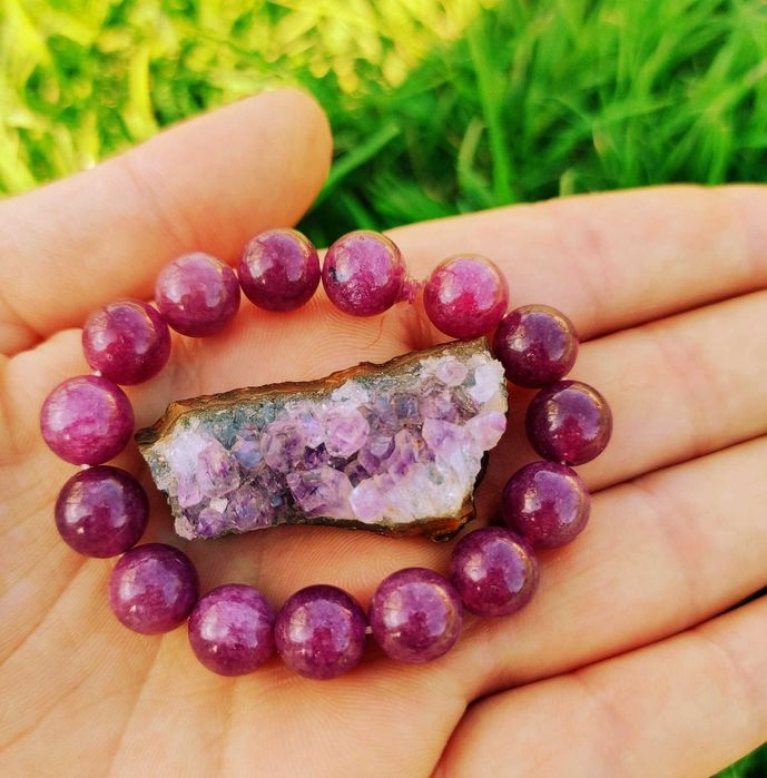 Bratara ametist handmade