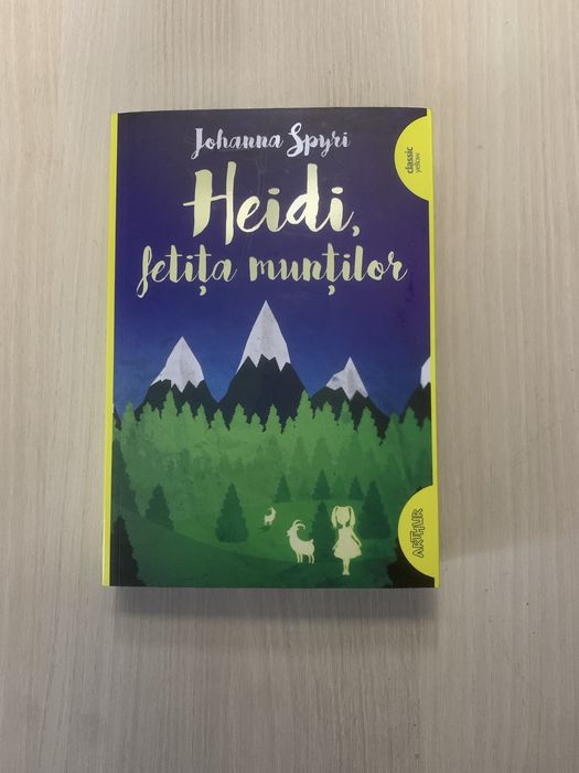 "Heidi, fetita muntilor" Carte