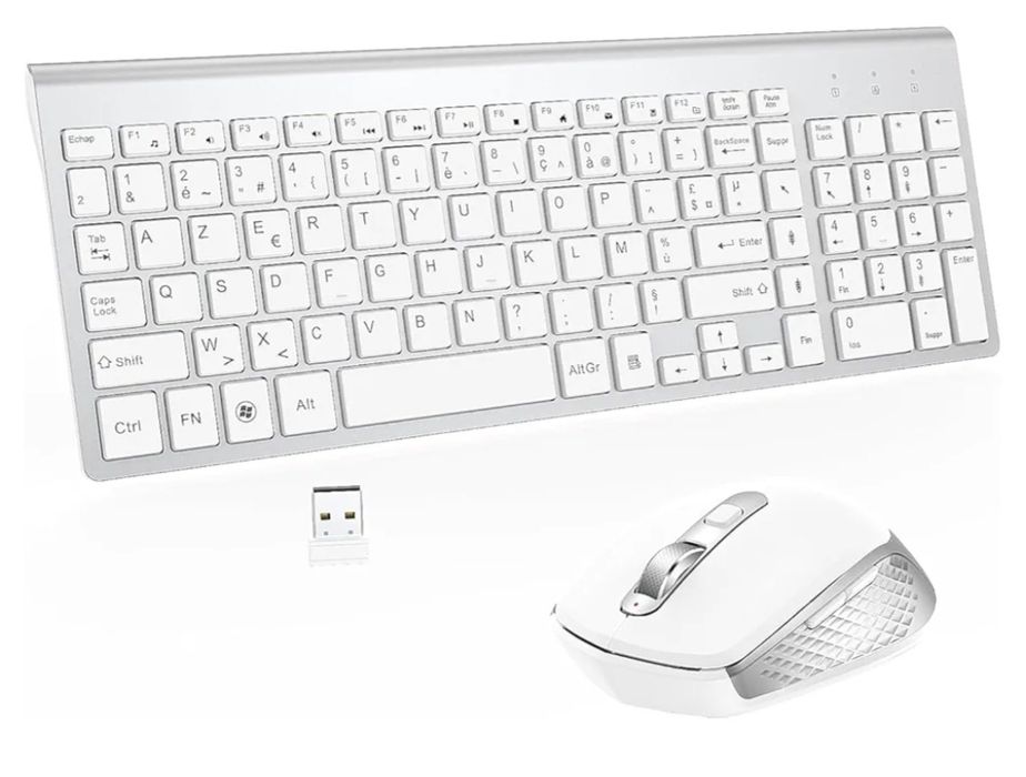 Set tastatură și mouse wireless AZERTY