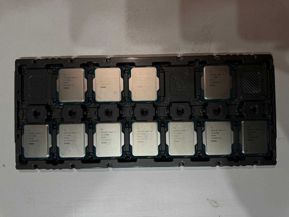 Процессоры intel i5/i7 Ryzen 7500F/7800X3d