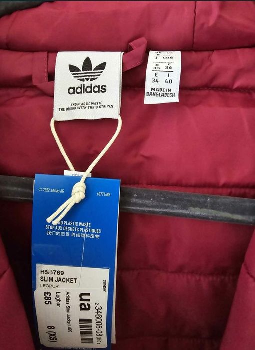 Geacă Adidas S / 8 Uk