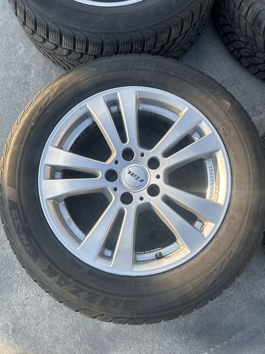 Set jante aliaj cu anvelope iarna mercedes e class w212 R16
