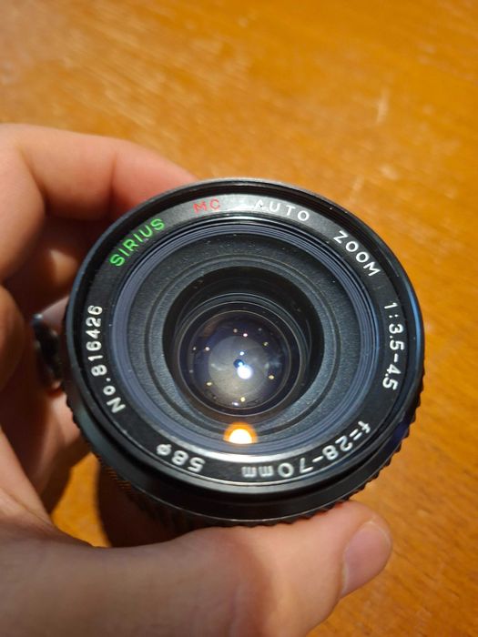 Obiectiv Sirius 28-70 mm 3.5-4.5 M42
