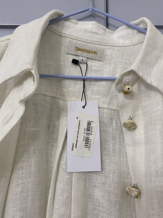 Дизайнерская рубашка-платье Zimmermann