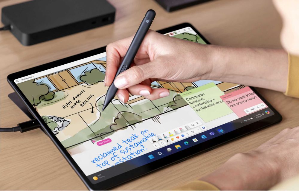 новый Surface Pro 10 Ultra 7 32Gb 512Gb Silver