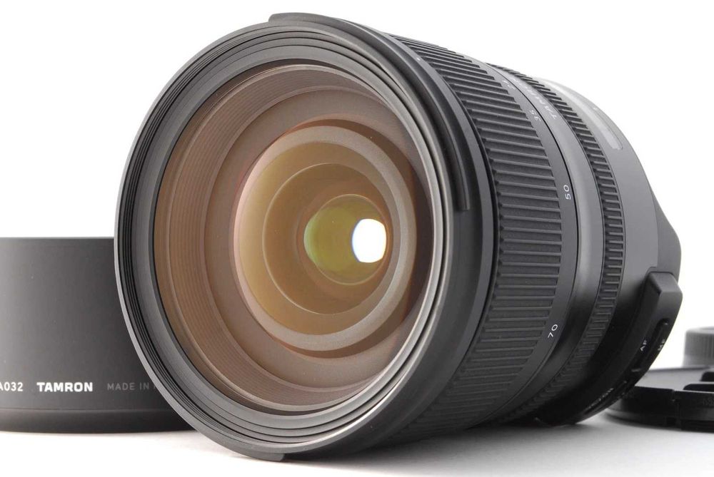 Tamron 24-70mm F 2.8 .G2 pt Nikon ,cu filtru UV si parasolar inclus.