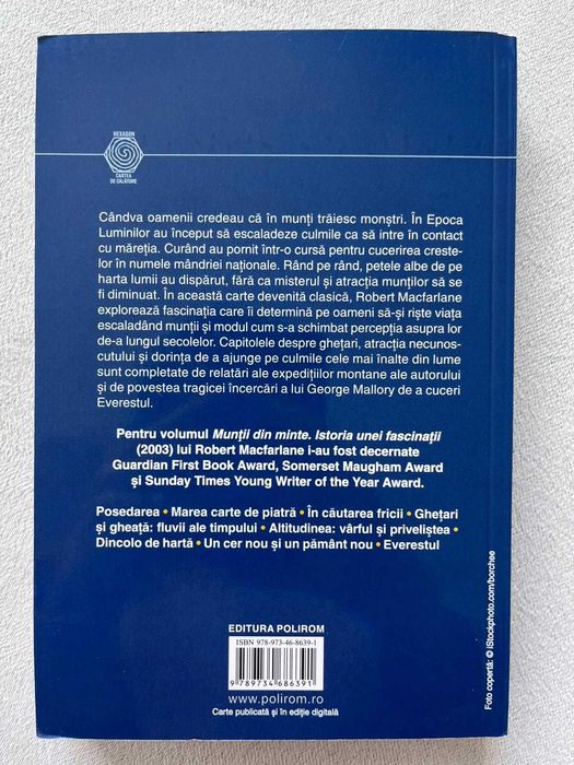Carte Muntii din minte - Robert Macfarlane