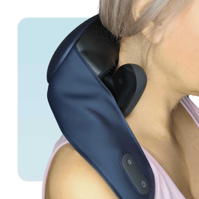 Продавам 4D шиацу масажор за врат и рамене-Therapio.