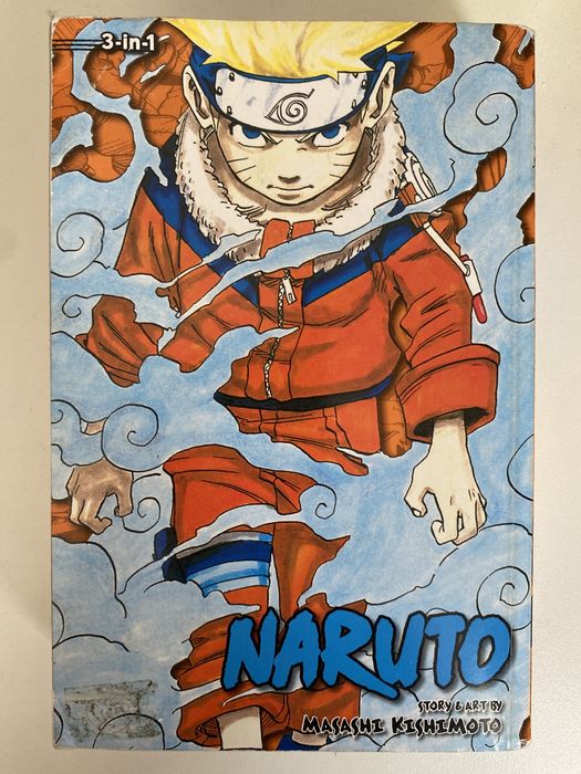 Vând manga Naruto 3 in 1