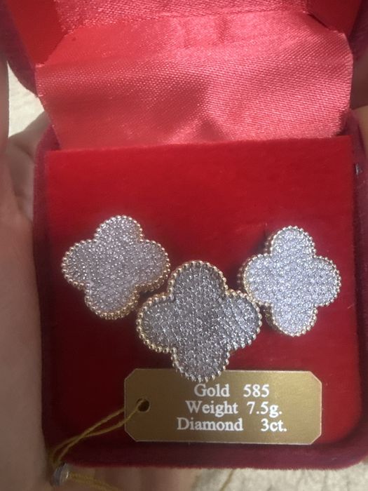 Комплект ван клив бриллиант