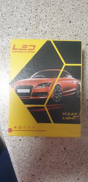 Set două becuri led H7 lumina rece