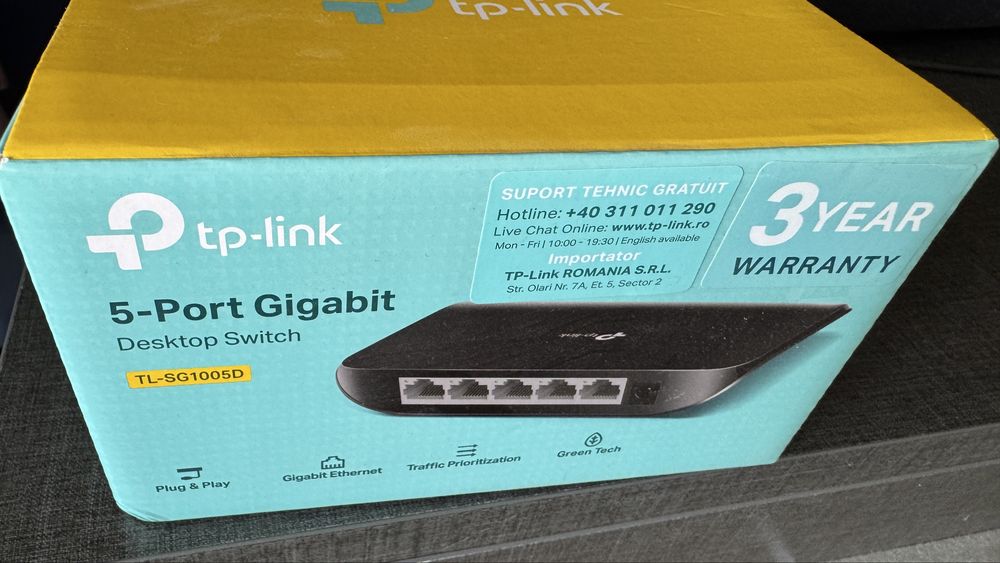 TP-Link TL-SG1005D  суич 5 порта